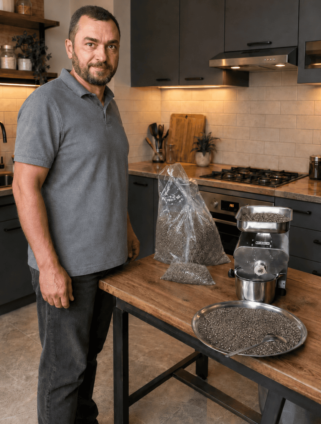 Natural seed oil extraction at Hala Cosmetics